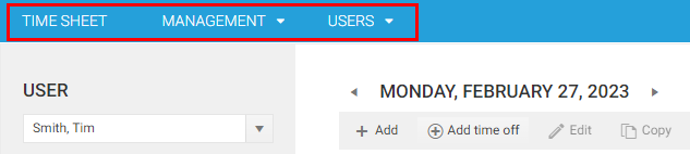 Modules pane