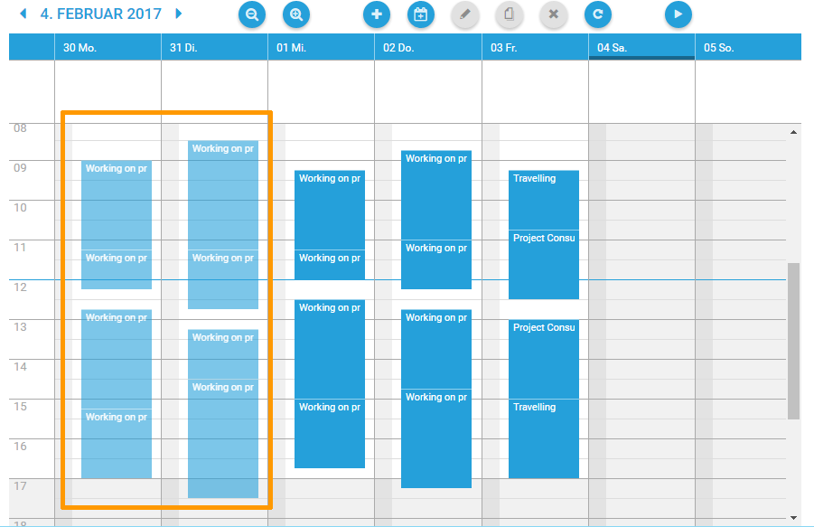 No write permission in calendar