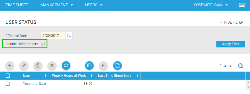 Show hidden users