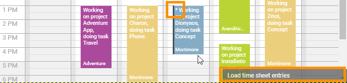 Save in progress indicator